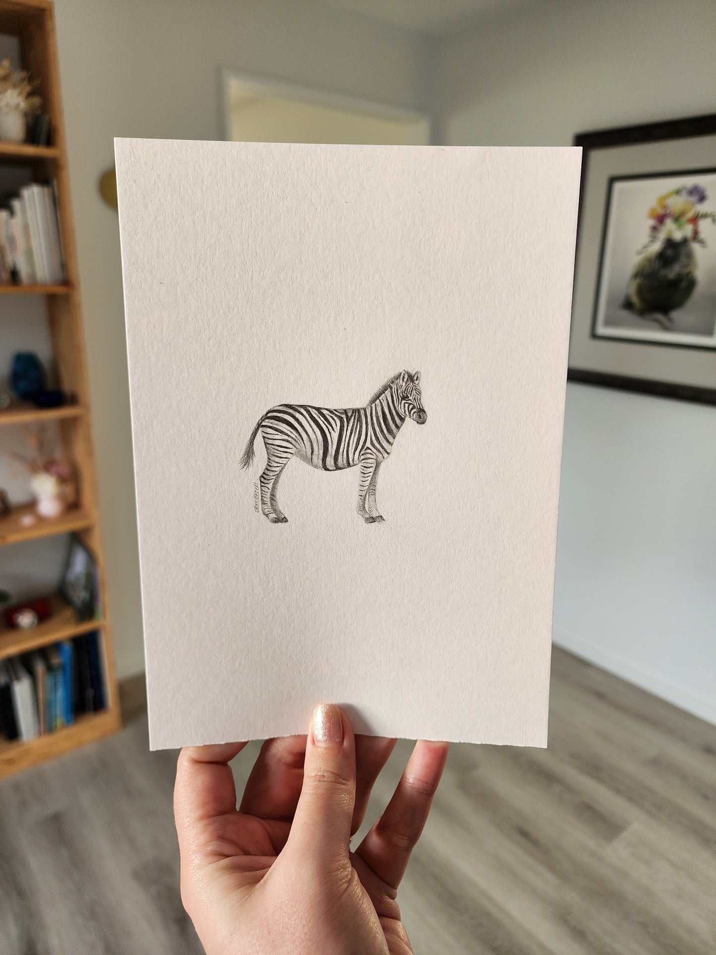 Mini one-off original 'Zebra'