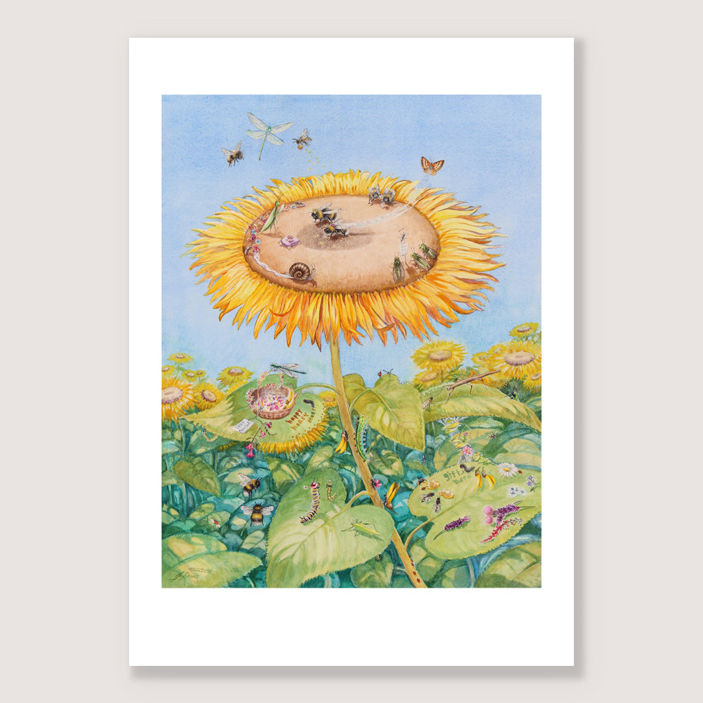 SALE - Bee Wedding print A5