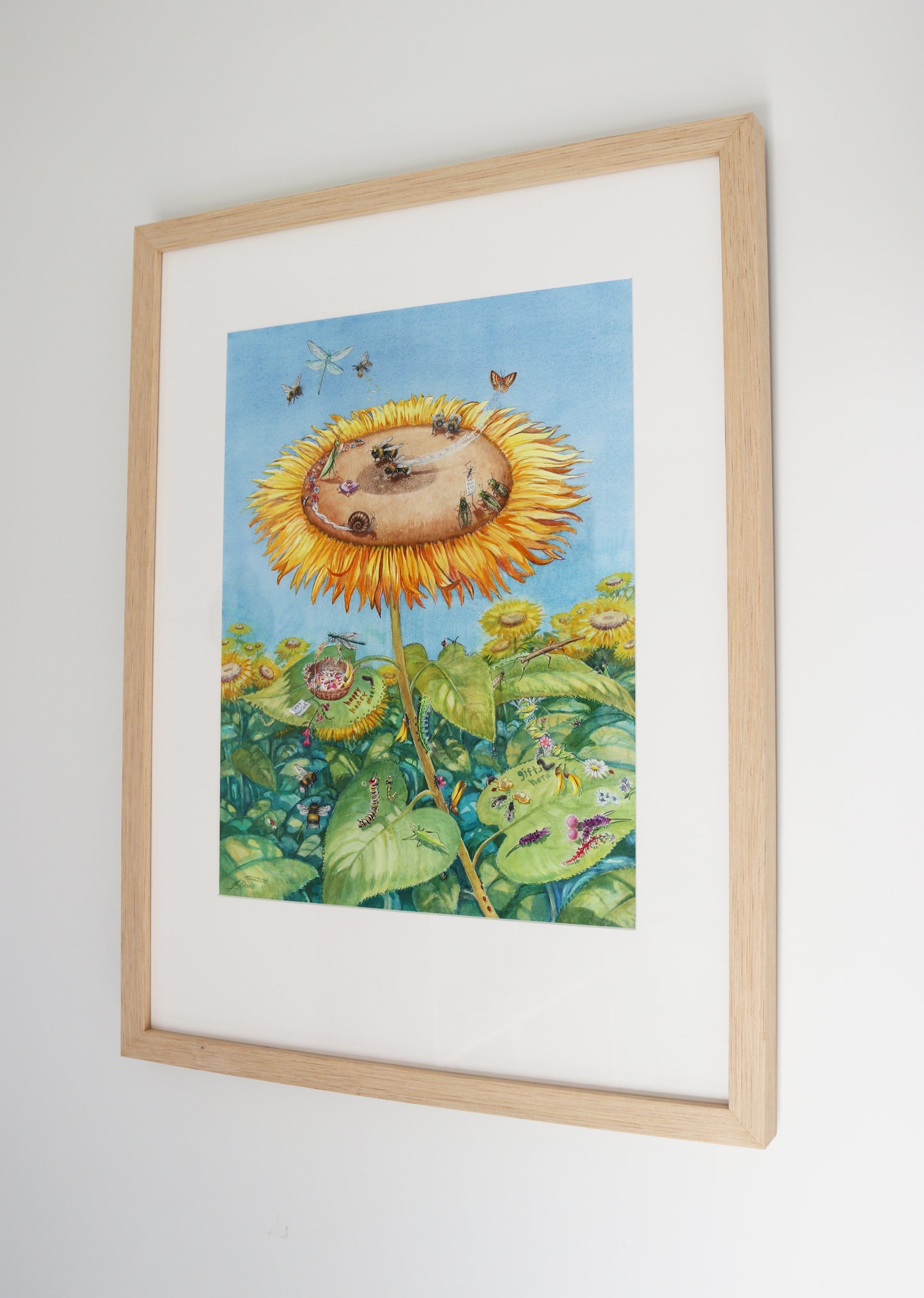 Original 'Bee Wedding' Collaboration piece between Olivia Bezett and Josephine Davis