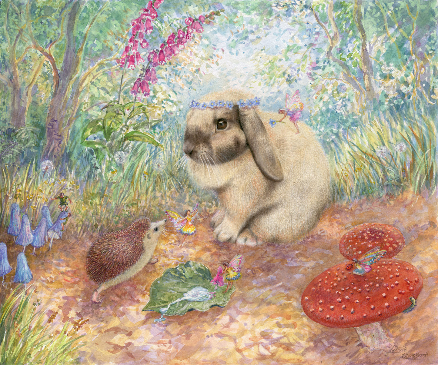 Original 'The Introduction' Collaboration piece between Olivia Bezett and Josephine Davis