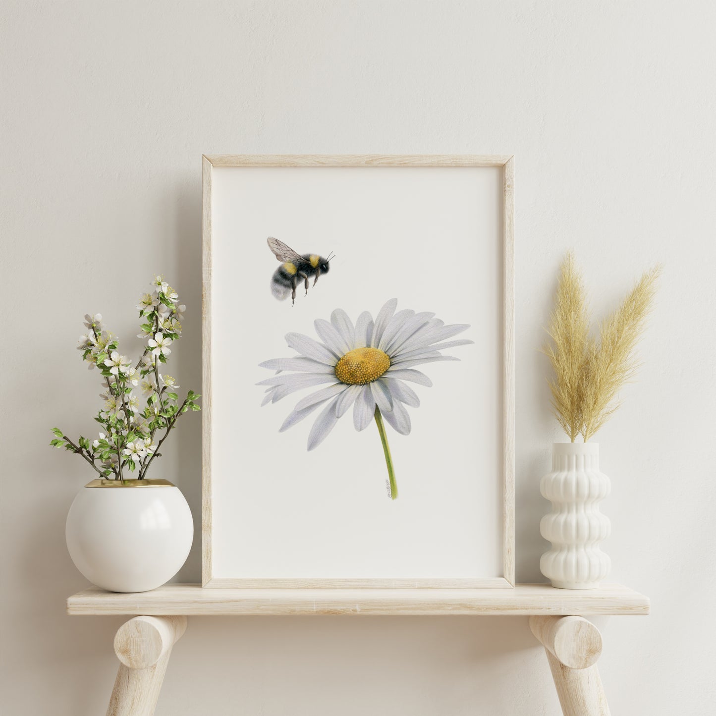 Daisy and Bee print