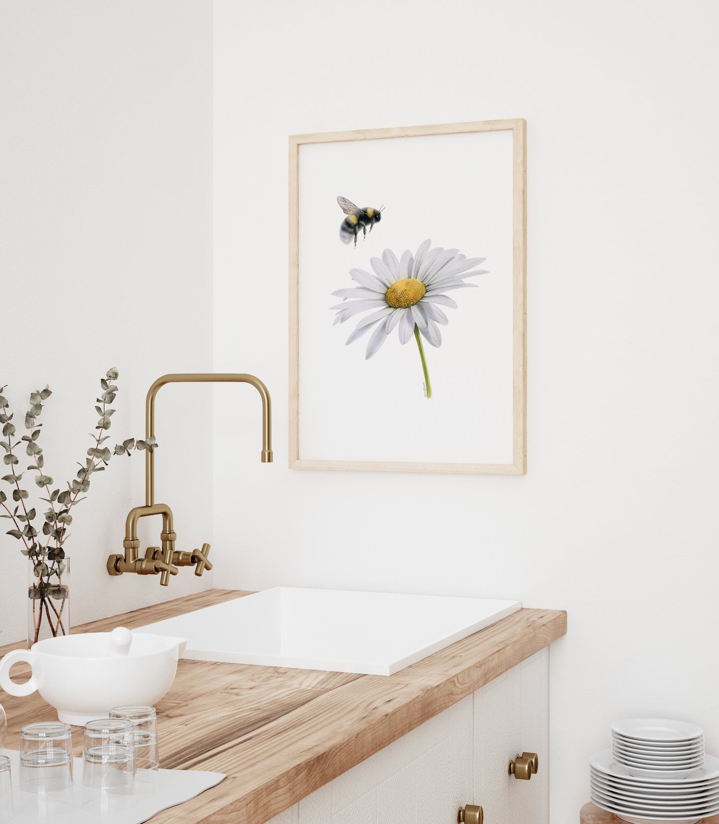 Daisy and Bee print
