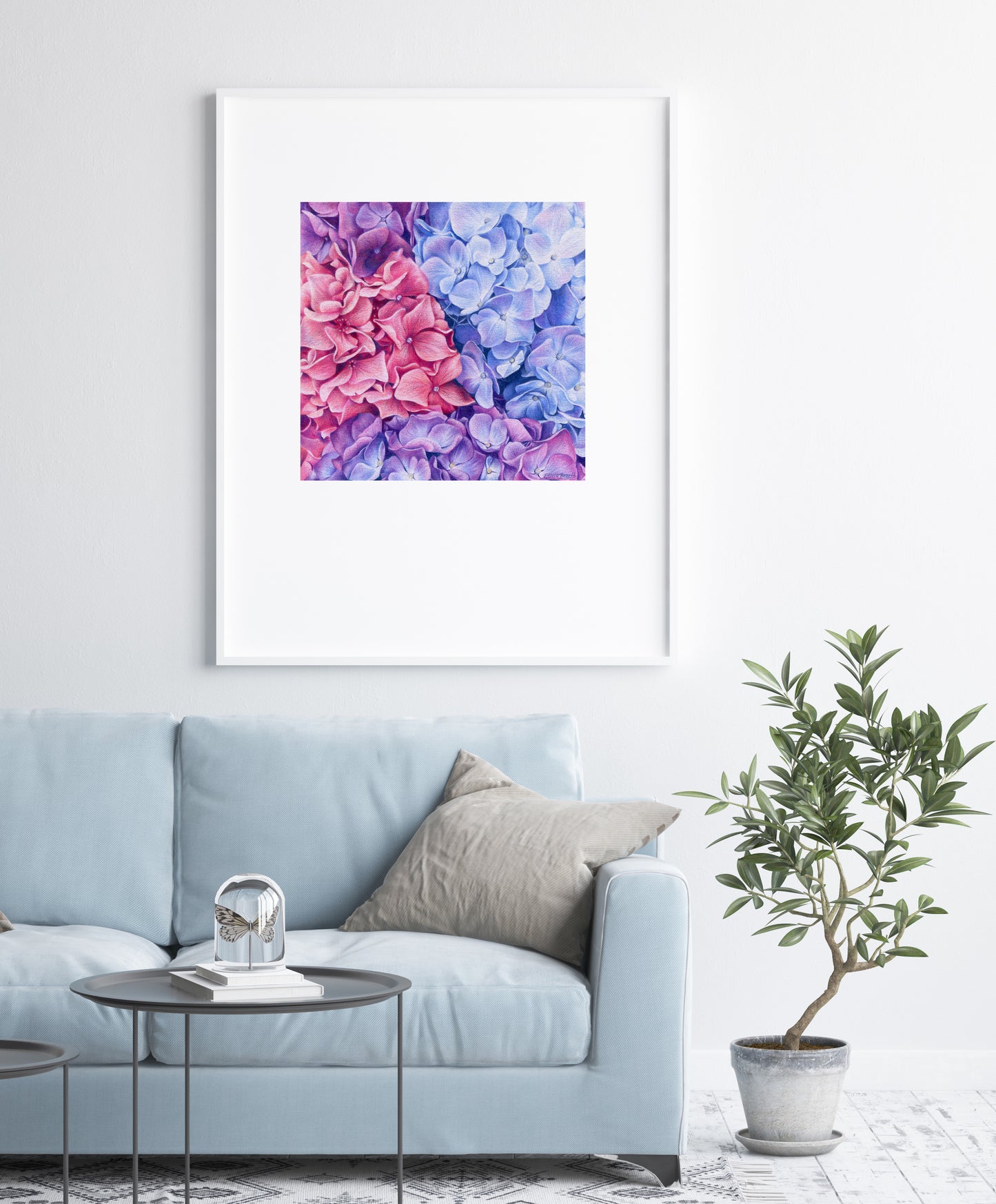 Hydrangeas Print