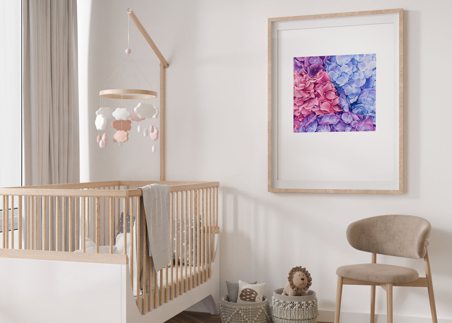Hydrangeas Print