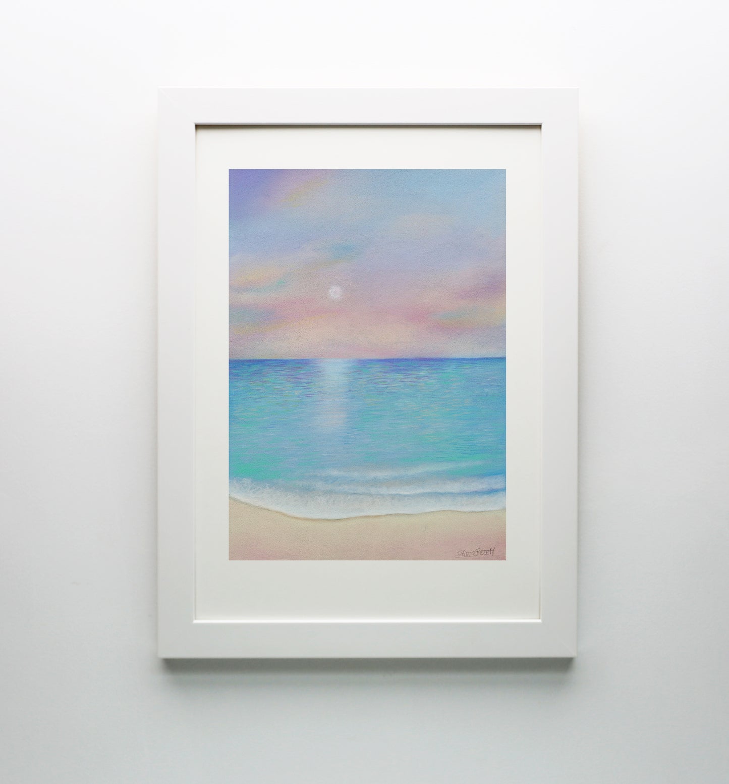 Pastel Seas print
