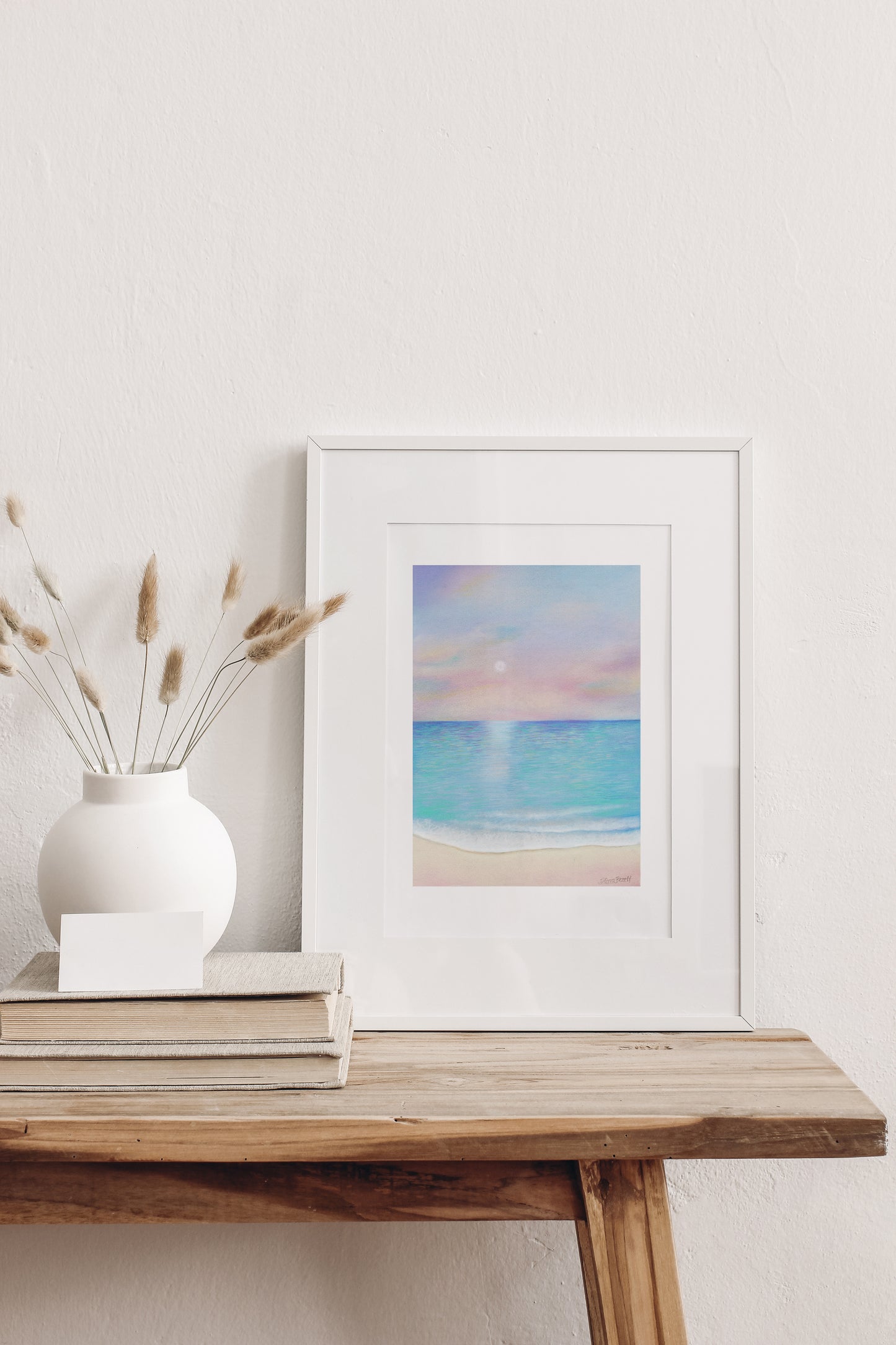 Pastel Seas print