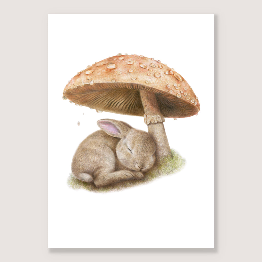 SALE - Rainy Woodland Hideaway A4