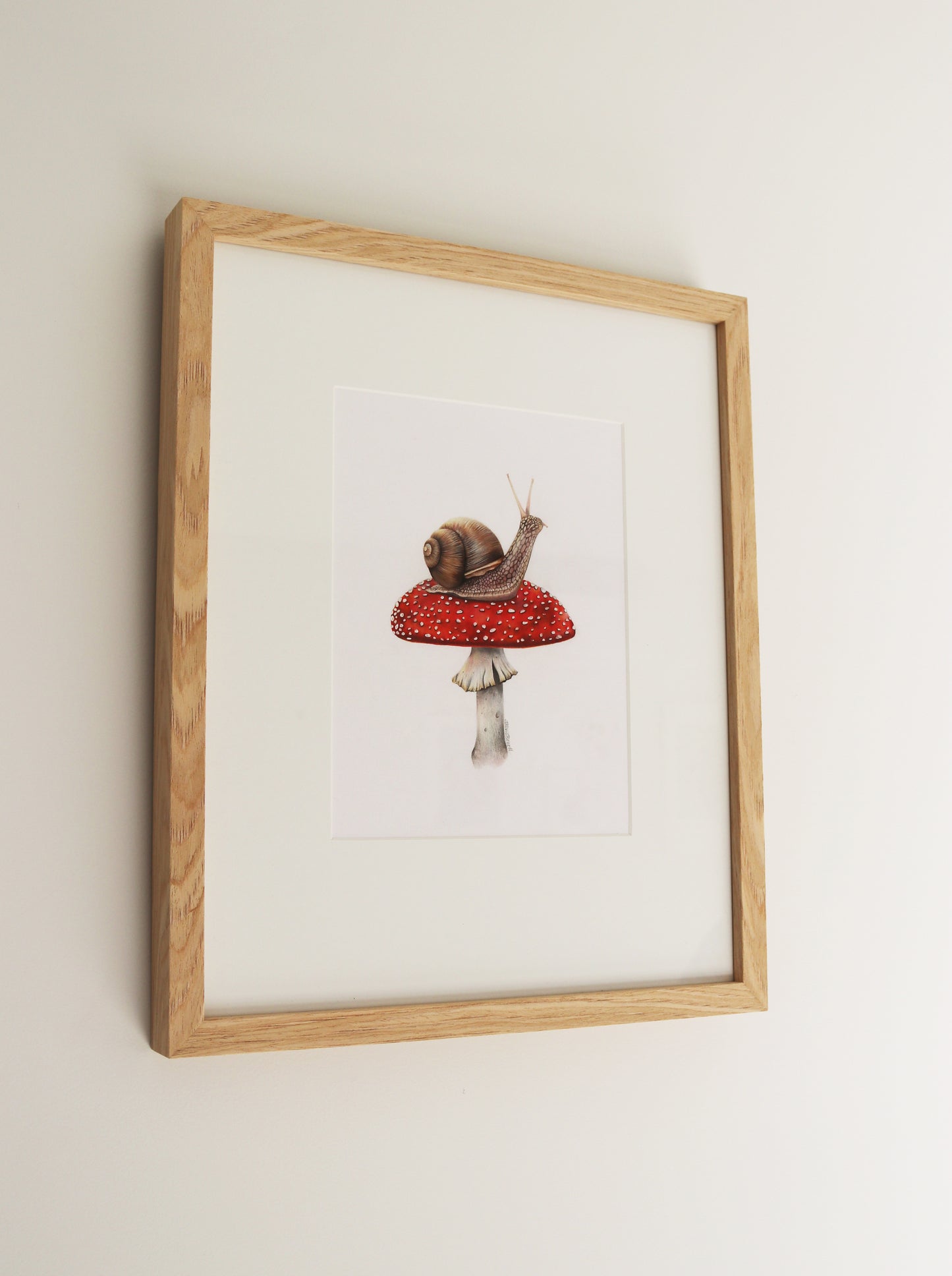 Original 'Snail on Mushroom'