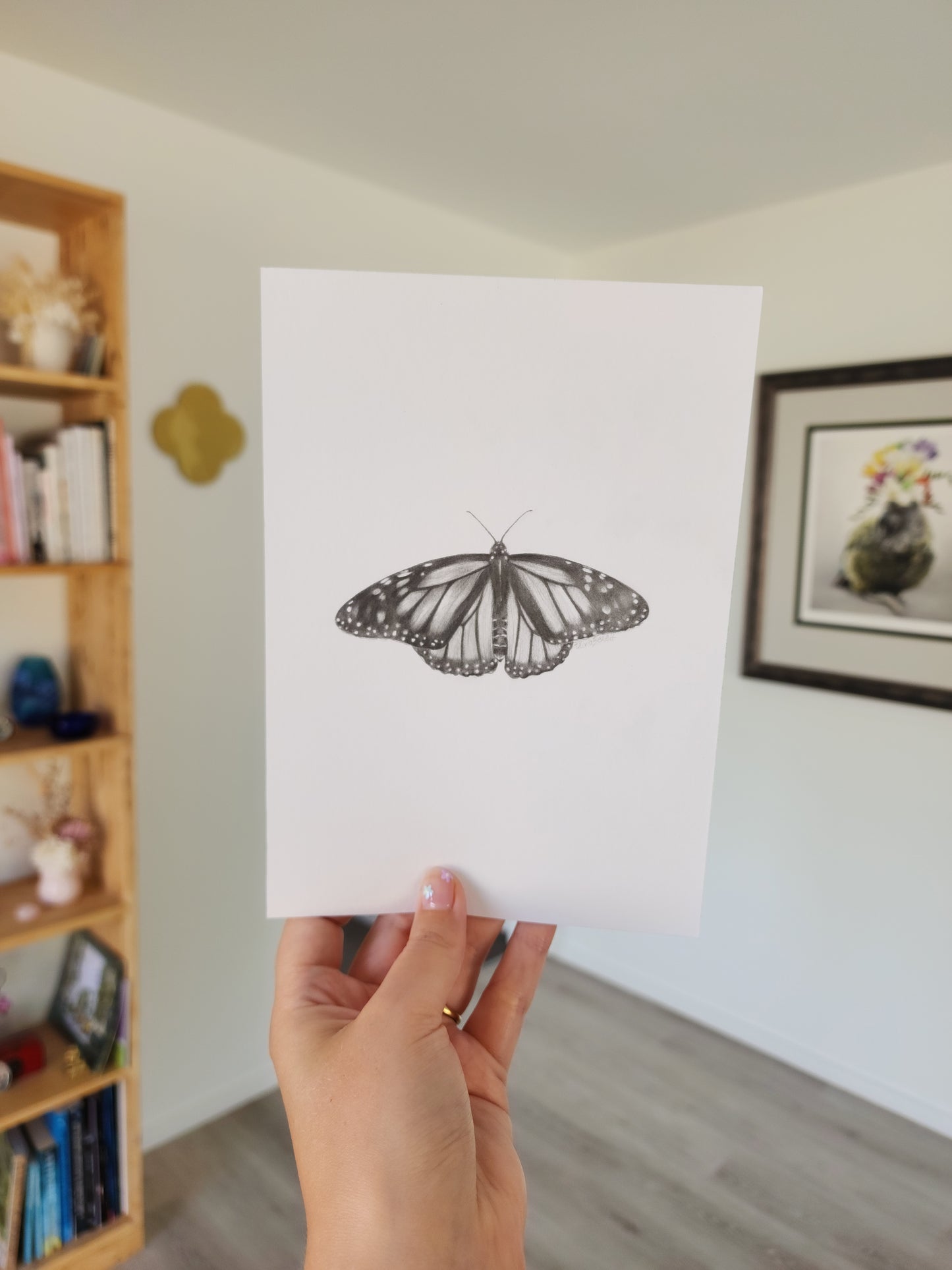 Mini one-off original 'Monarch Butterfly'