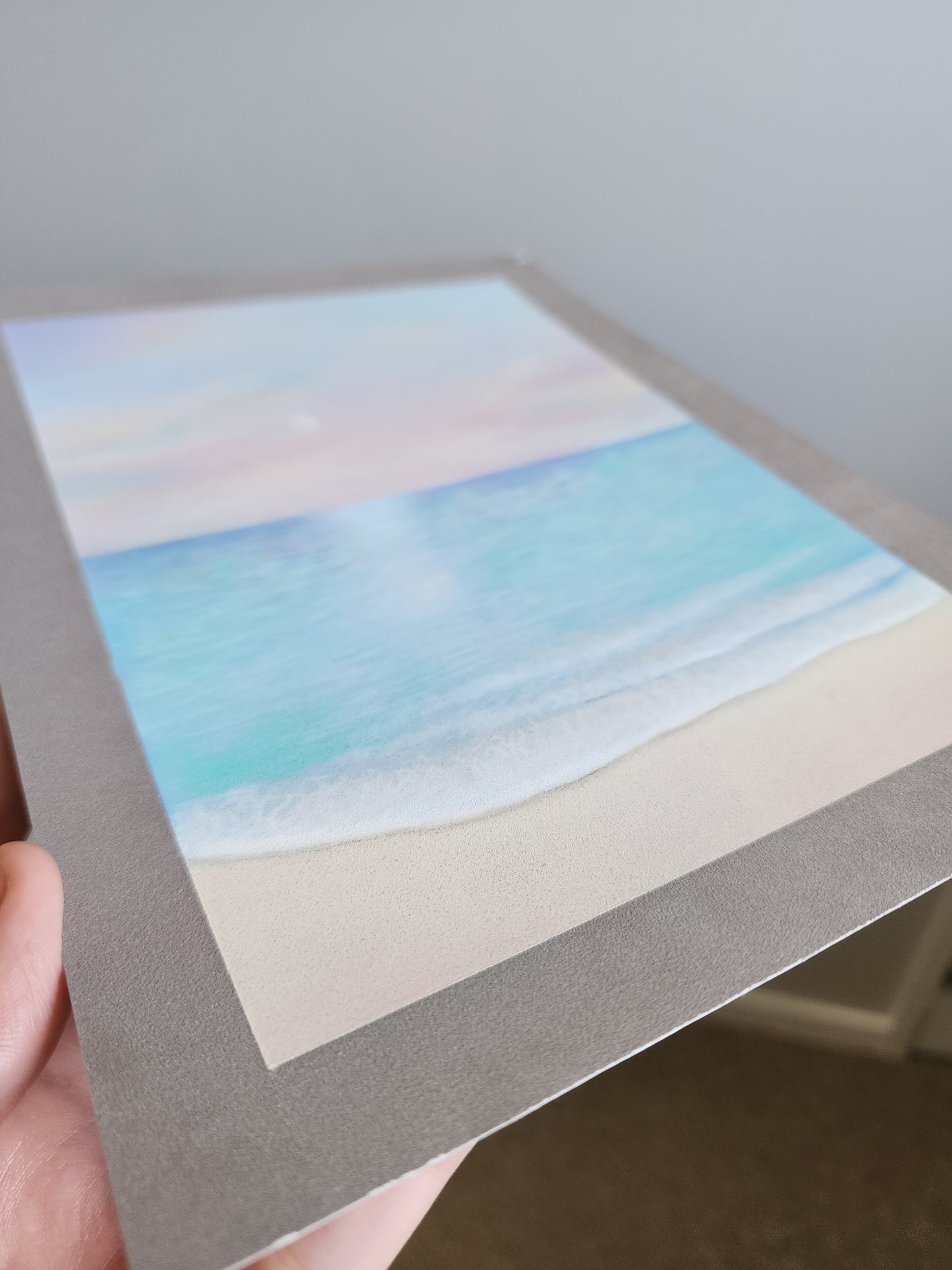 'Pastel Seas' Pastel Original