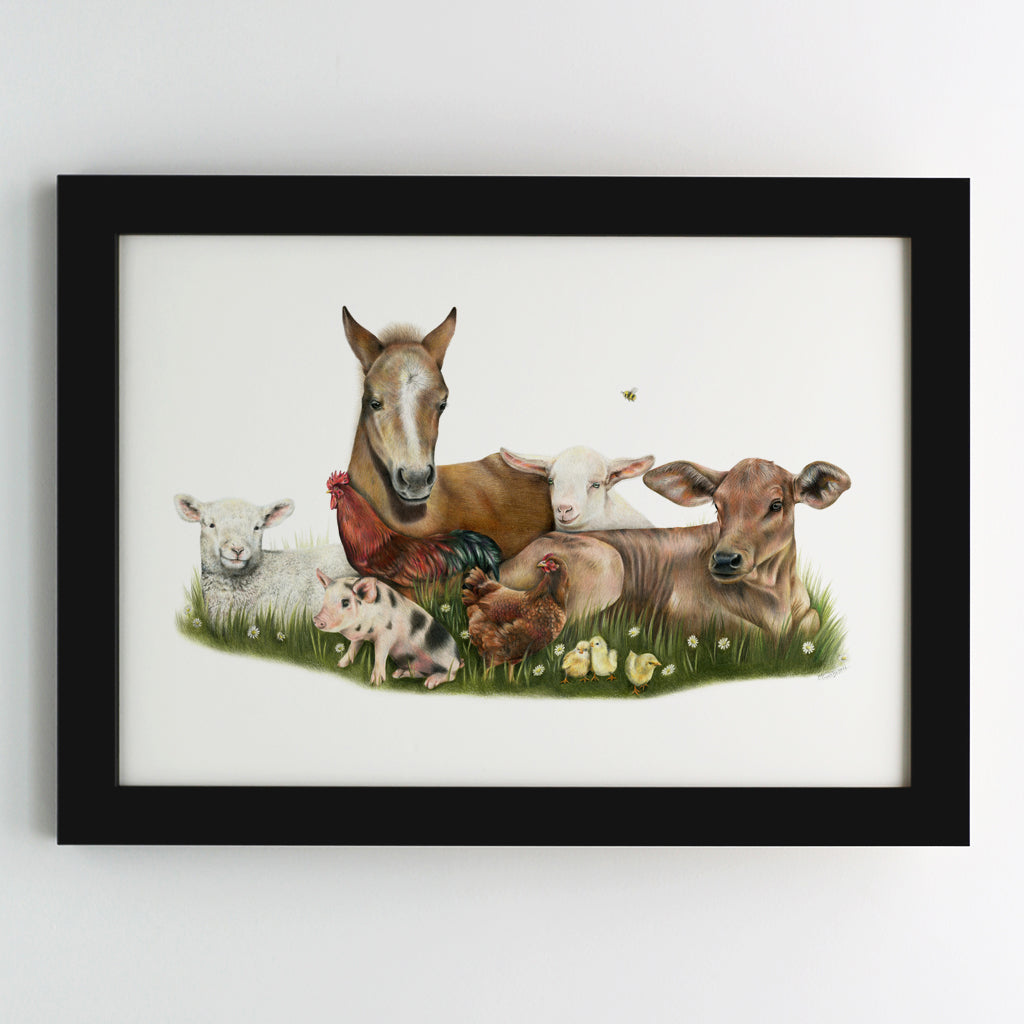 Farm Friends Print