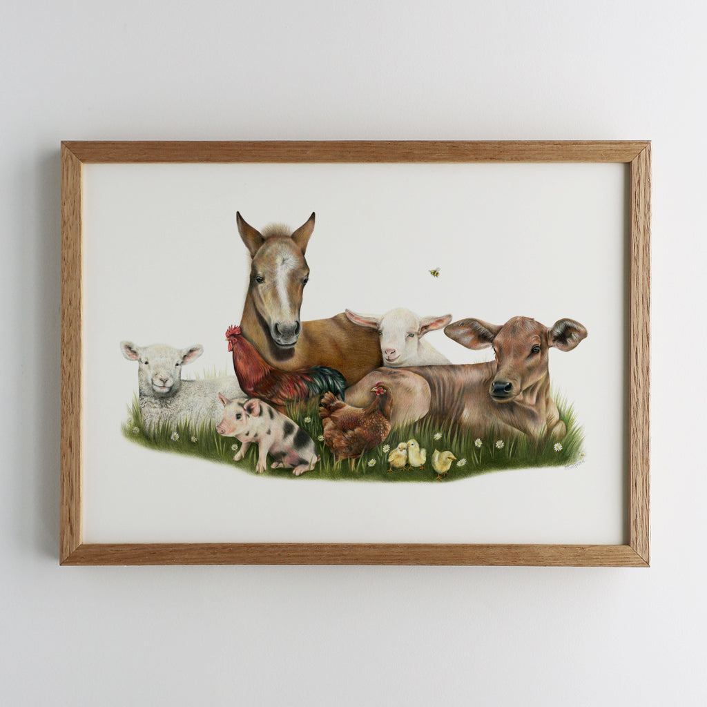 Farm Friends Print