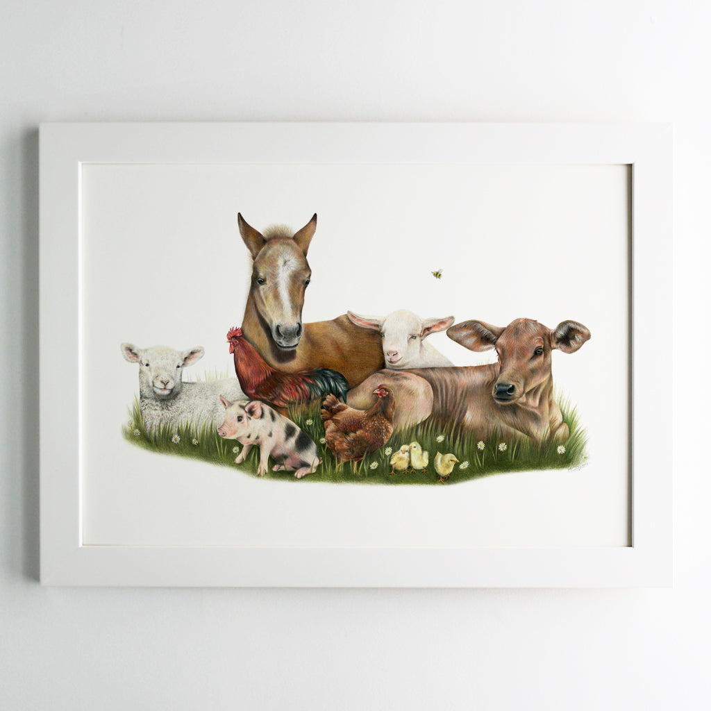 Farm Friends Print