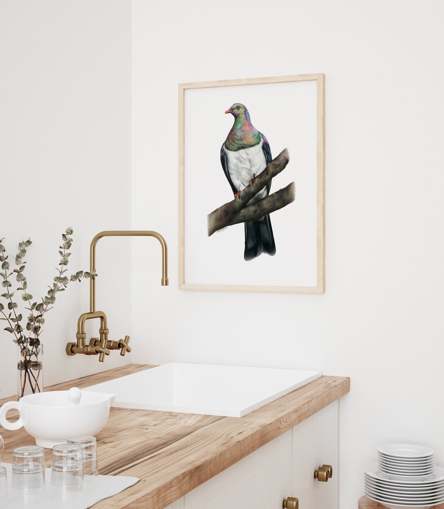 Kererū Print