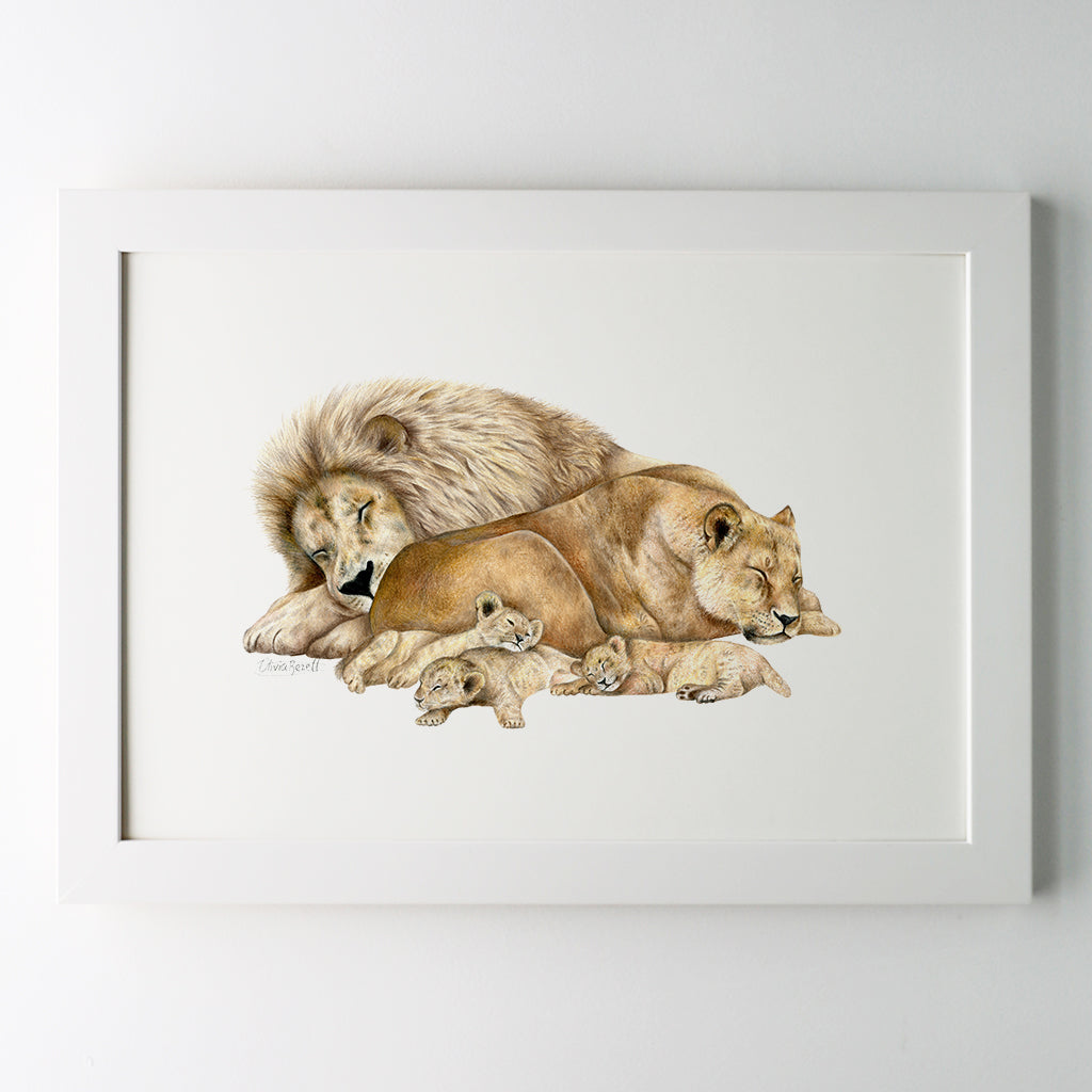 The Lion Sleeps Tonight Print