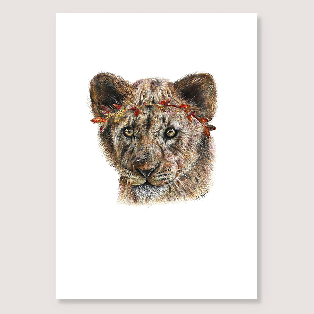 Lion Cub Print