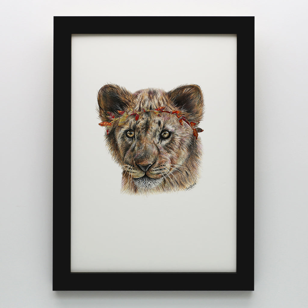 Lion Cub Print