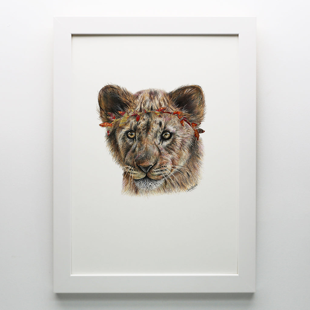 Lion Cub Print