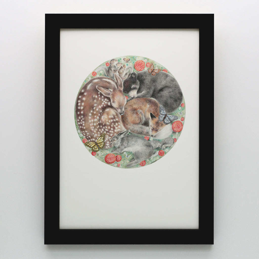 Woodland Dreamers Print