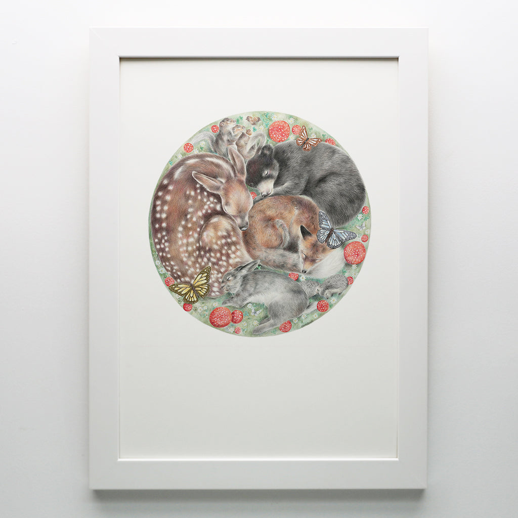 Woodland Dreamers Print