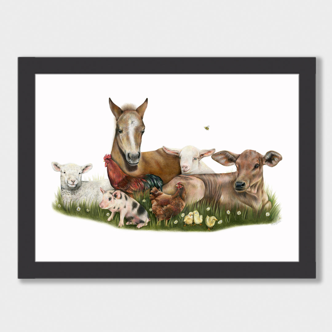 Farm Friends Print