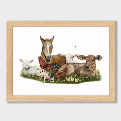 Farm Friends Print