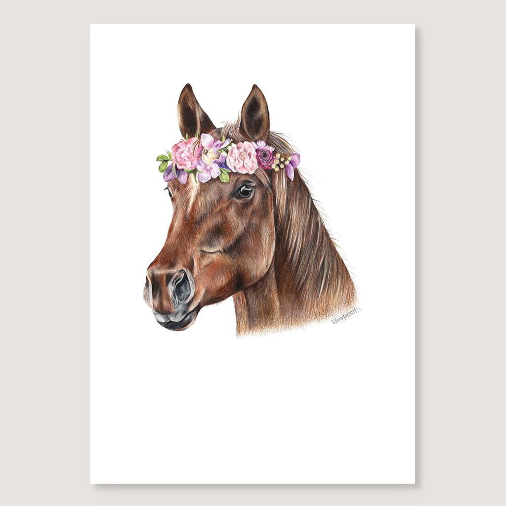 SALE - Horse print A4