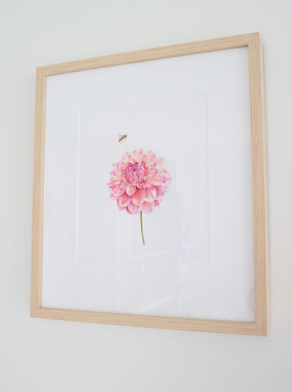 Original 'Dahlia and Bee'