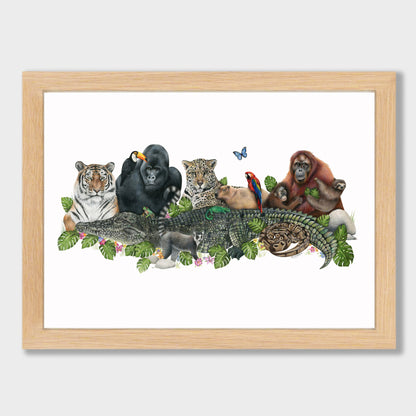 Jungle Friends Print