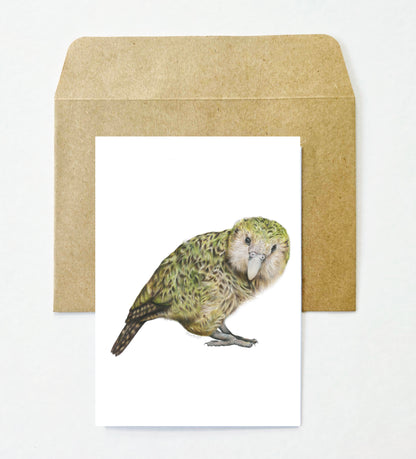 Kākāpō Greeting Card
