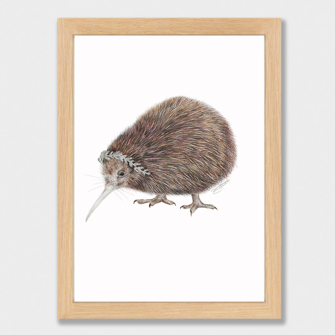 Kiwi Silver Fern Print