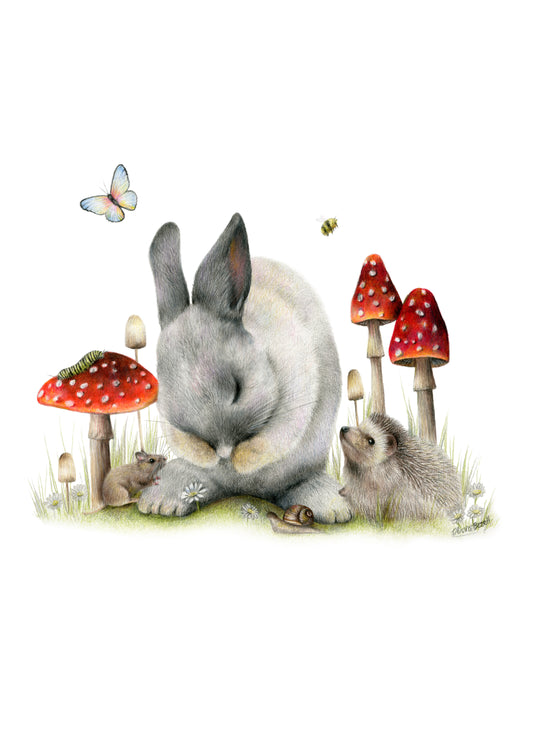 PREORDER - Lean on Me Greeting Card