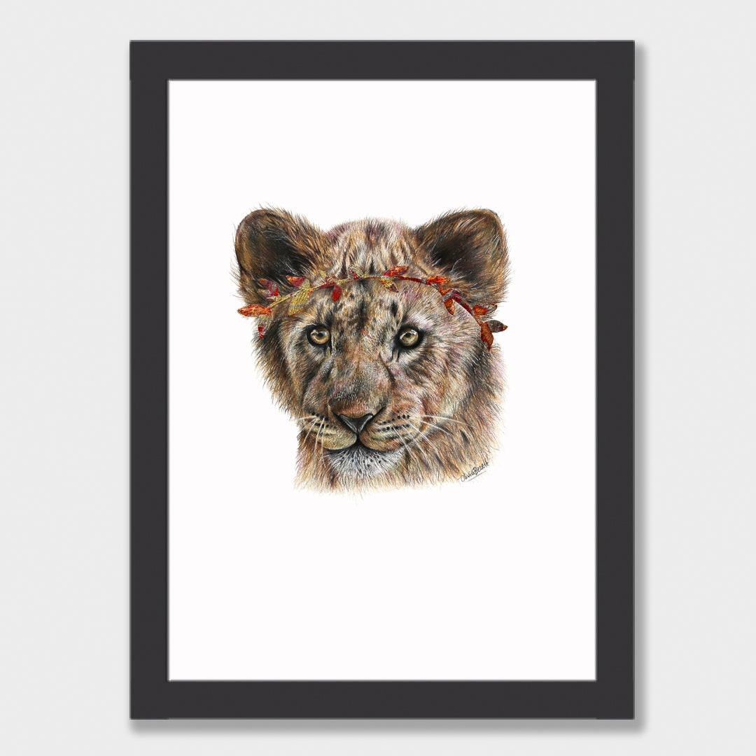 Lion Cub Print