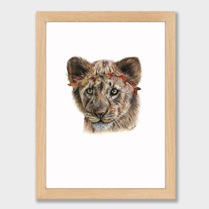 Lion Cub Print