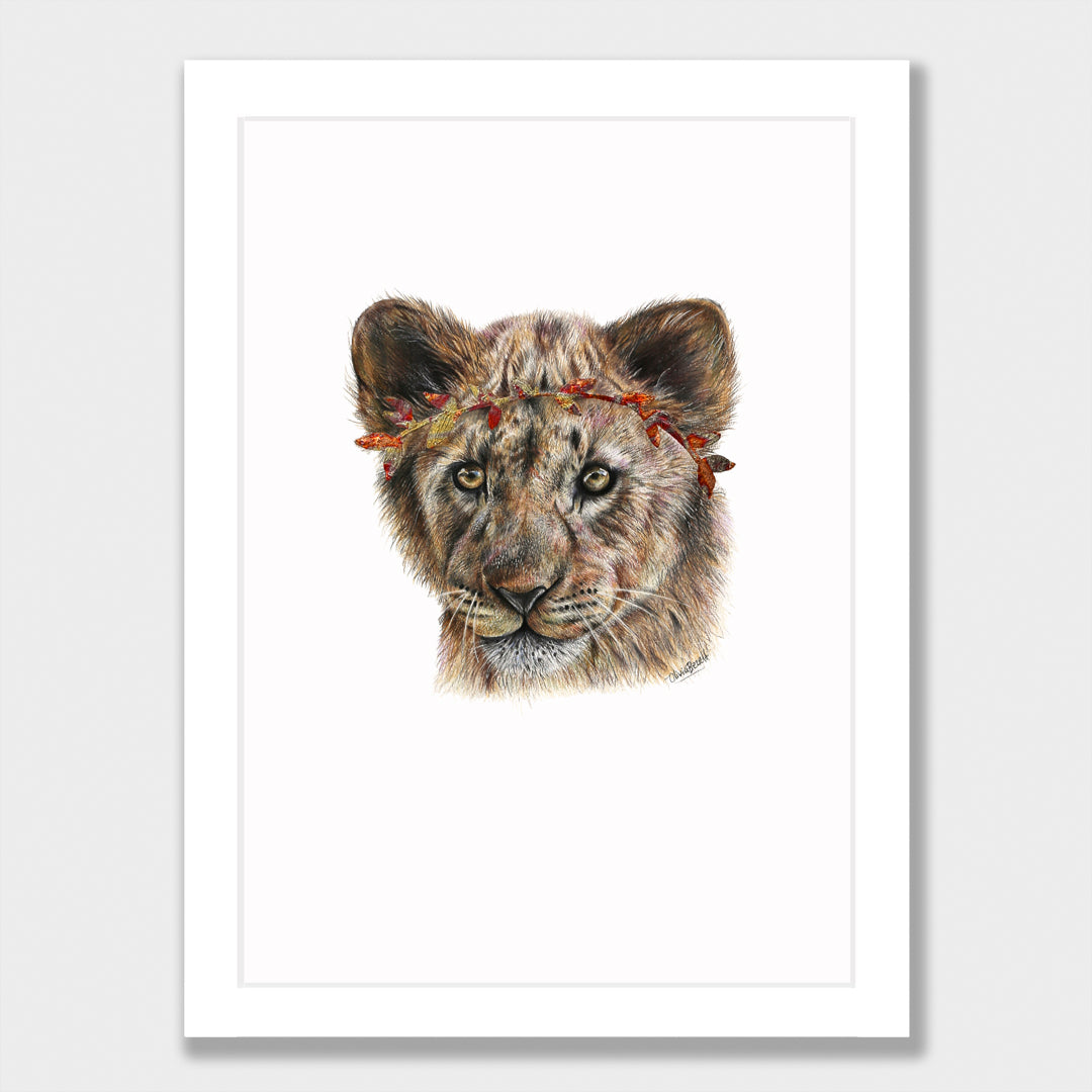 Lion Cub Print