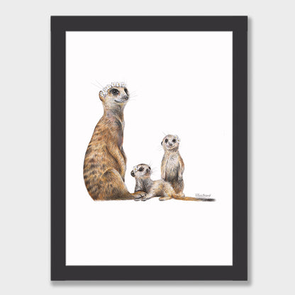 Meerkats Print