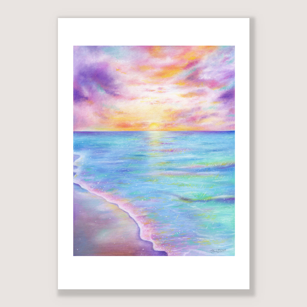 SALE - Mermaid Seas print A4