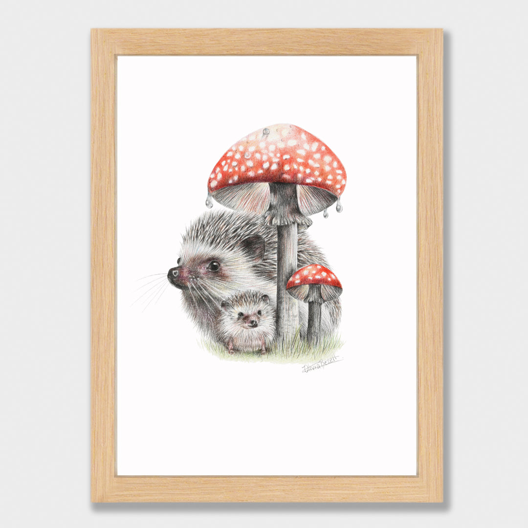 Mushroom Umbrella Print