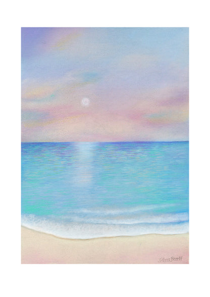 Pastel Seas print