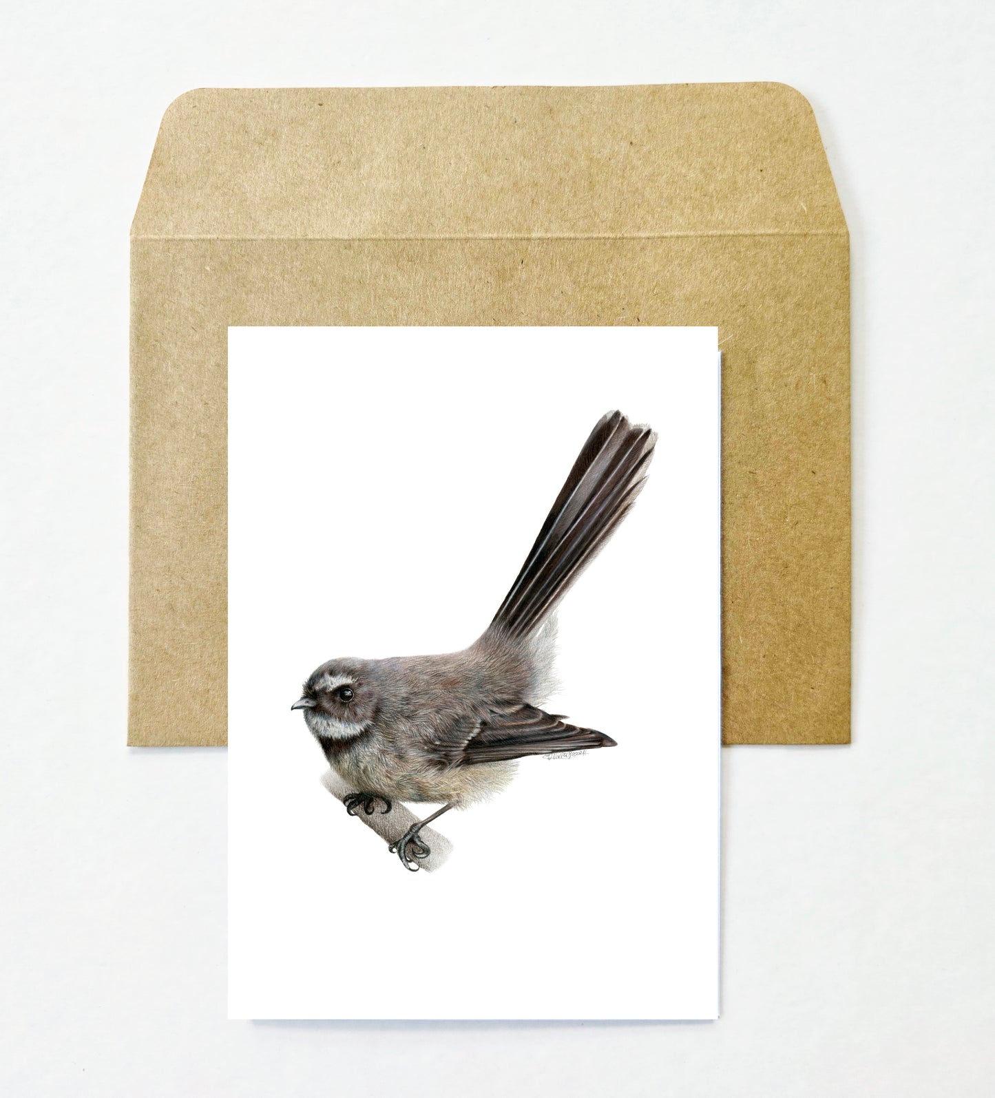 Pīwakawaka Greeting Card