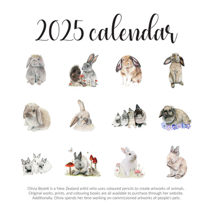 2025 'Rabbit' calendar