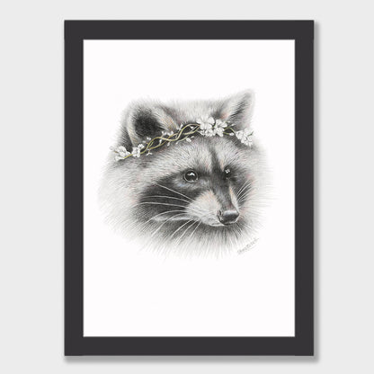 Raccoon Print