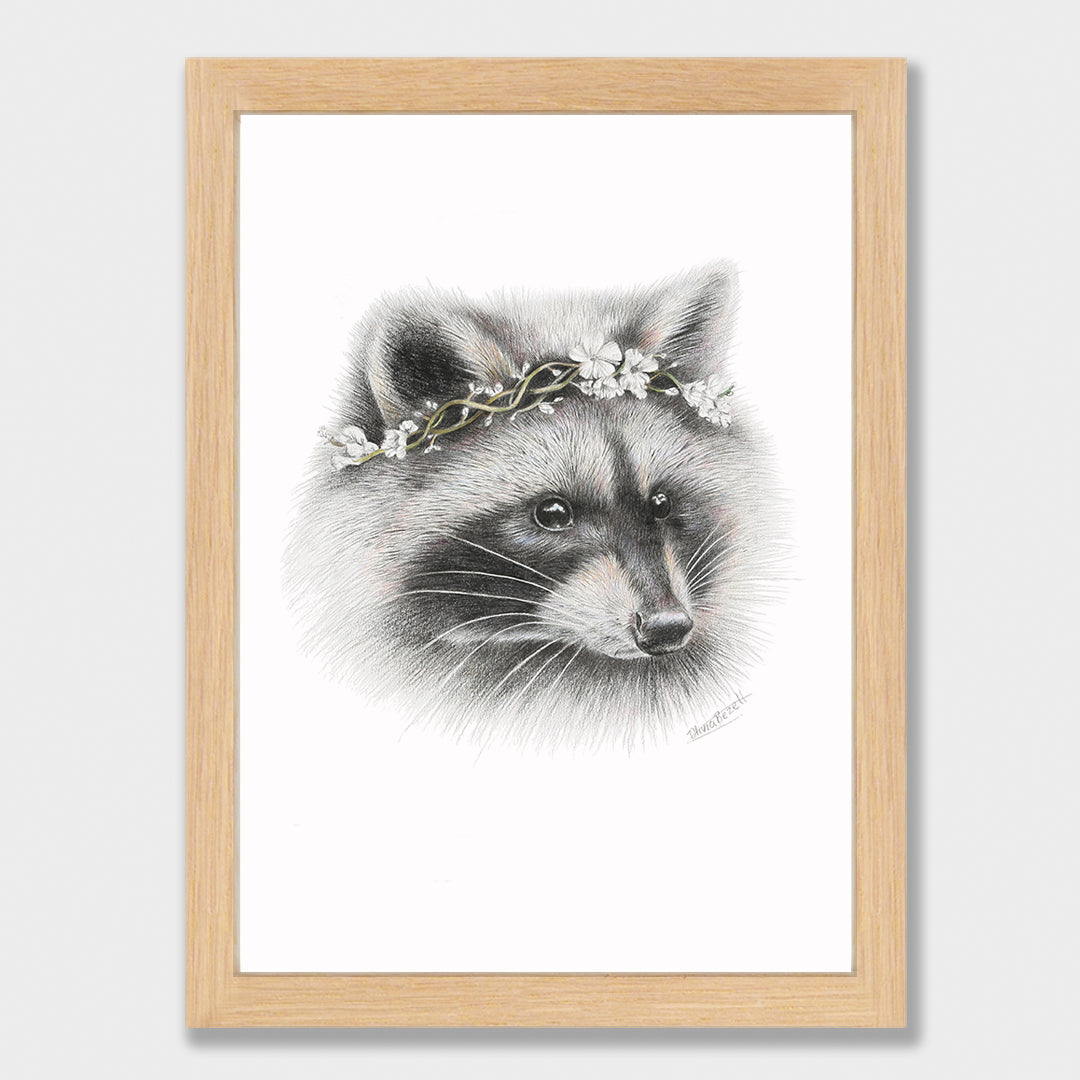 Raccoon Print
