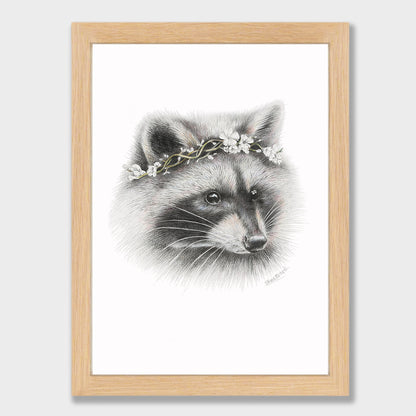 Raccoon Print