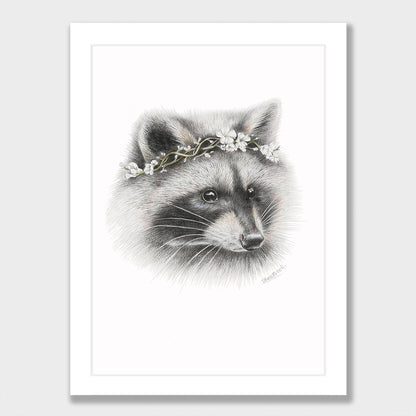Raccoon Print