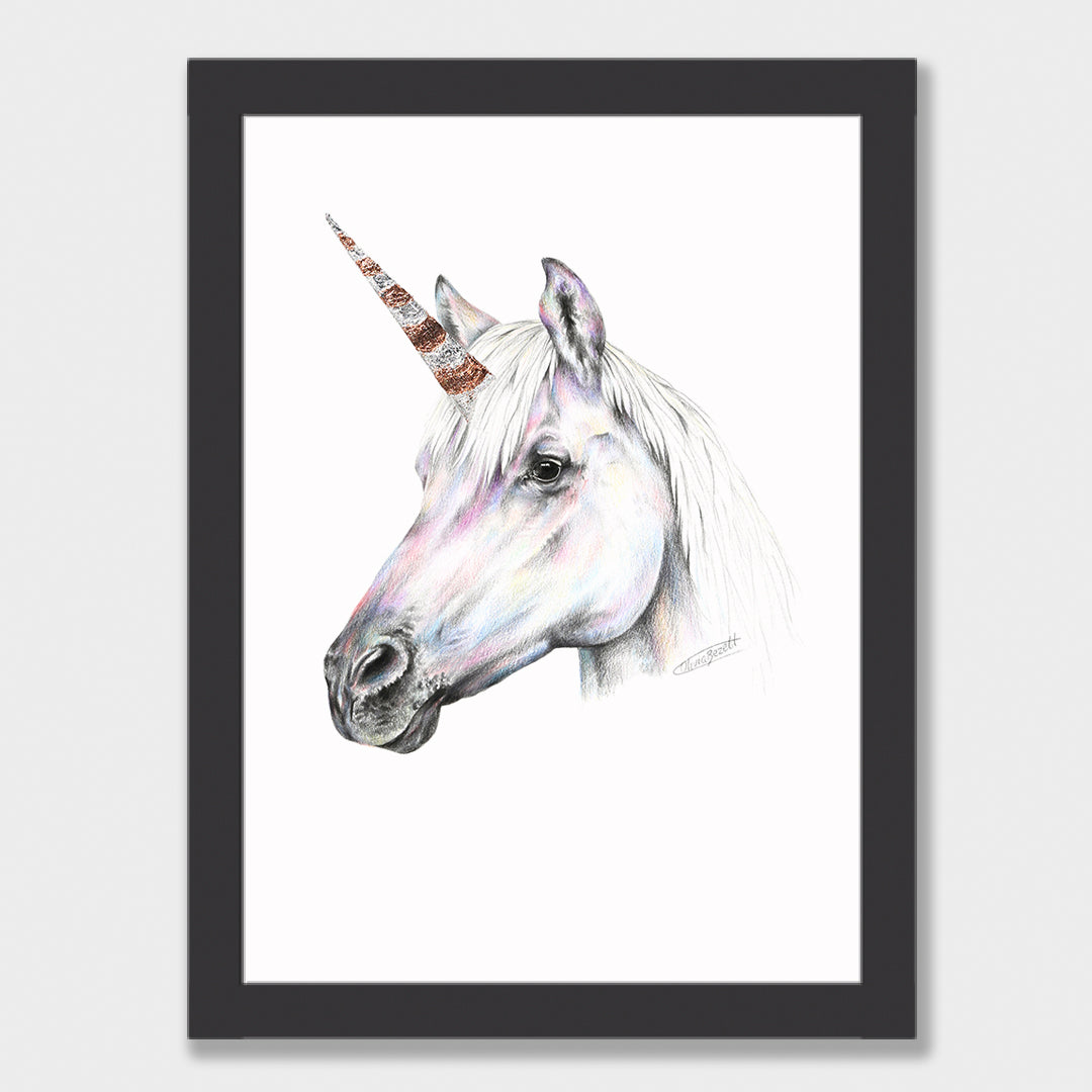 Rainbow Unicorn Print