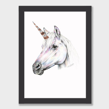 Rainbow Unicorn Print