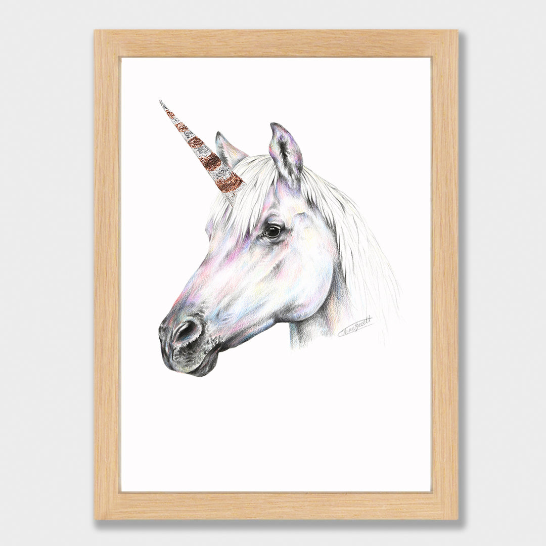 Rainbow Unicorn Print