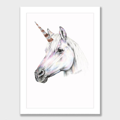 Rainbow Unicorn Print