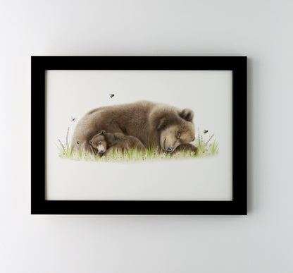 Sleeping Bears Print